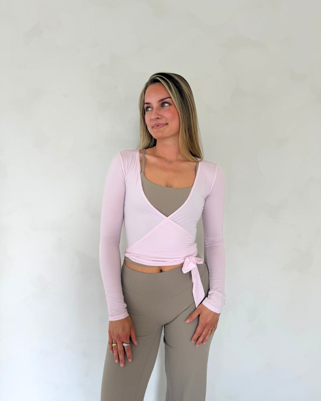 The Muse Wrap — Blush
